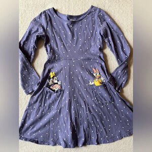 Jumping Beans Purple Polka Dot Kids Dress